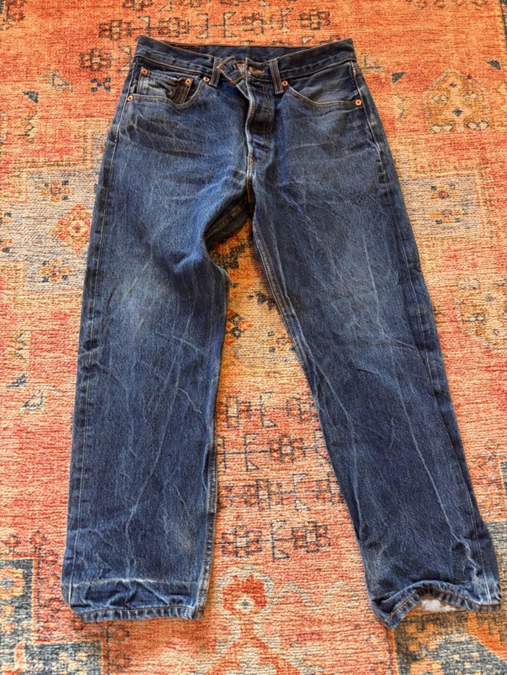 Levi’s Classic Men's Dark Blue Straight-Leg Jeans